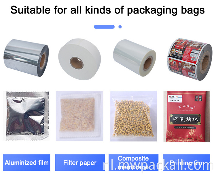 Hoge nauwkeurigheid automatische 5g 10g 15g rijst suiker zakje zakje honing stok vullen verpakkingsmachine